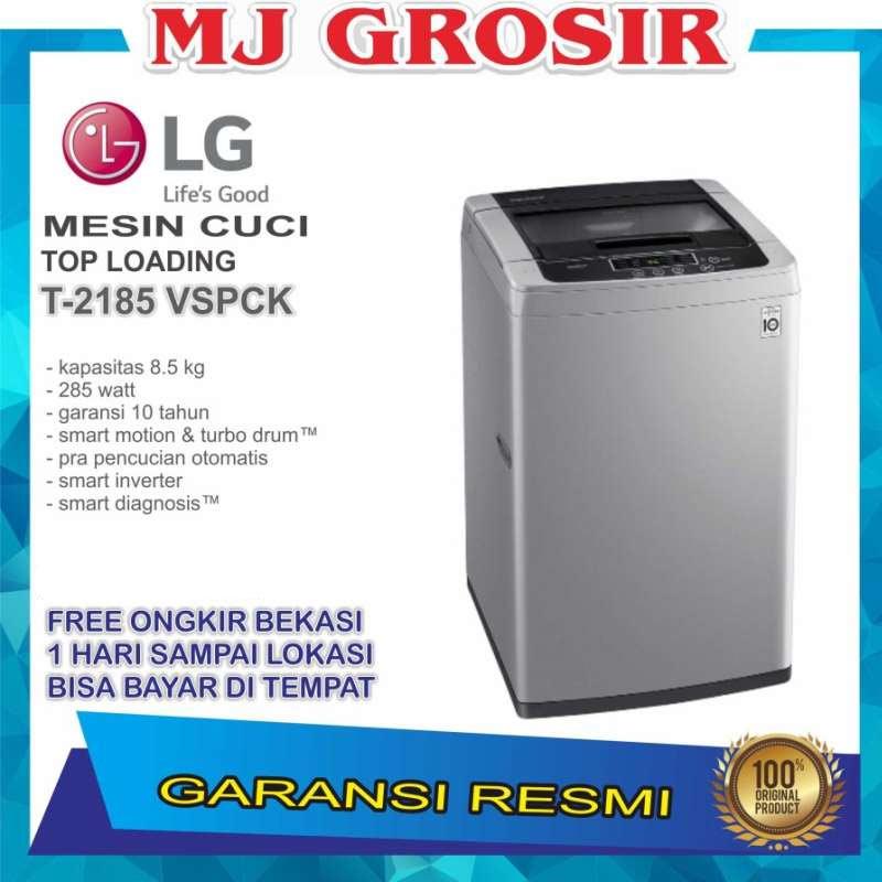 Jual Mesin Cuci 1 Tabung Lg T 2185 Vspck 2185vspck Top Loading 8 5 Kg Murah Mei 2021 Blibli