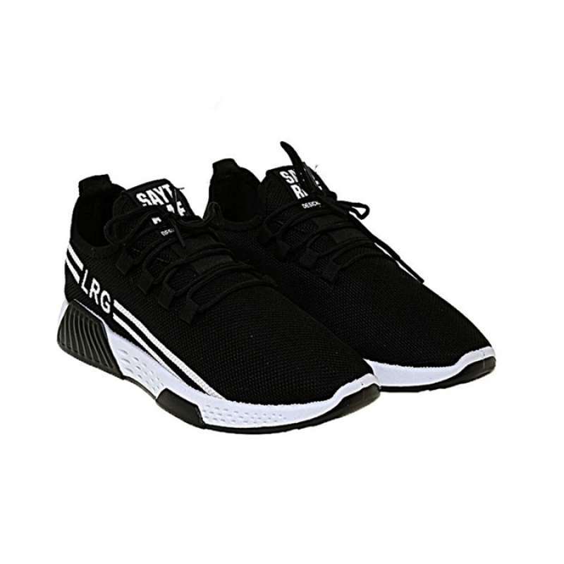 Hamlin Chayton Sepatu Olahraga Pria Sneakers Two Line Casual Sport Shoes  Material Cloth ORIGINAL