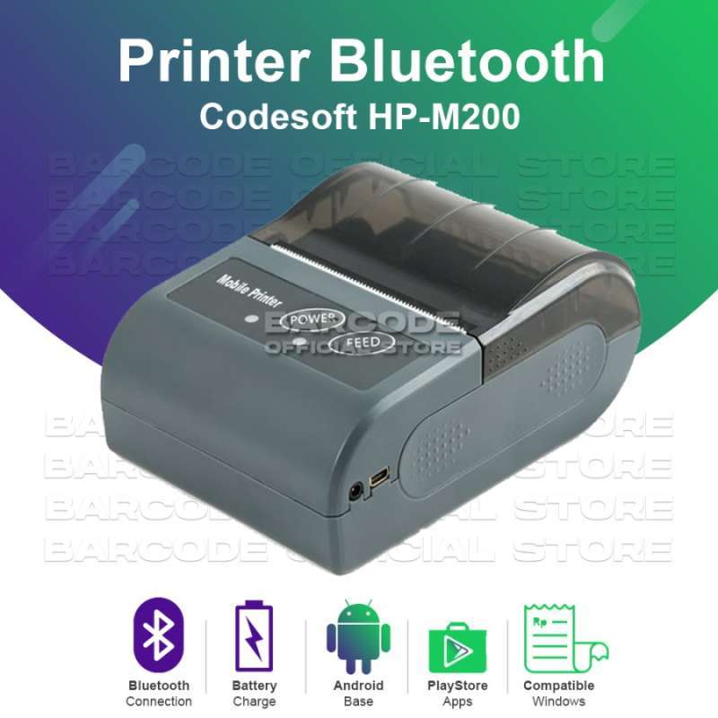 Jual PRINTER USB + BLUETOOTH CODESOFT 
