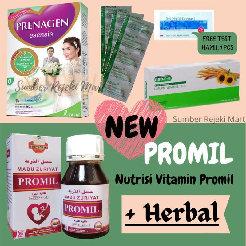 Jual Promil Lengkap Madu Zuriyat Prenagen Esensis 180 Natur E 100 Afolat Free Testpack Murah Mei 2021 Blibli