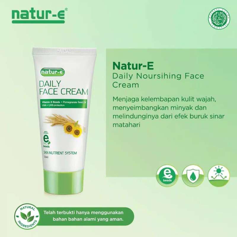 Natur E 100 Iu Face Cream Terbaru Agustus 2021 Harga Murah Kualitas Terjamin Blibli