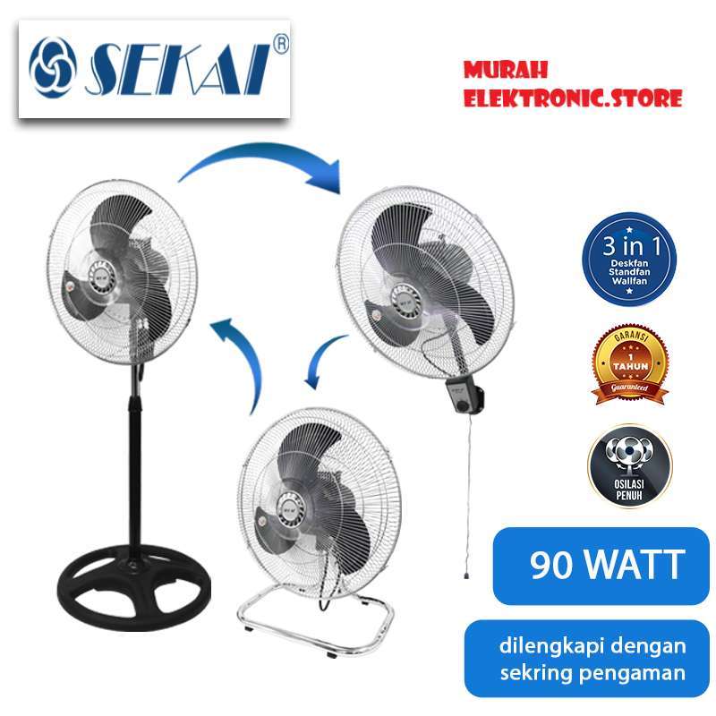 Jual Sekai Kipas Angin Tumpu Industri Ist 1851 18 Inch Online Februari 2021 Blibli