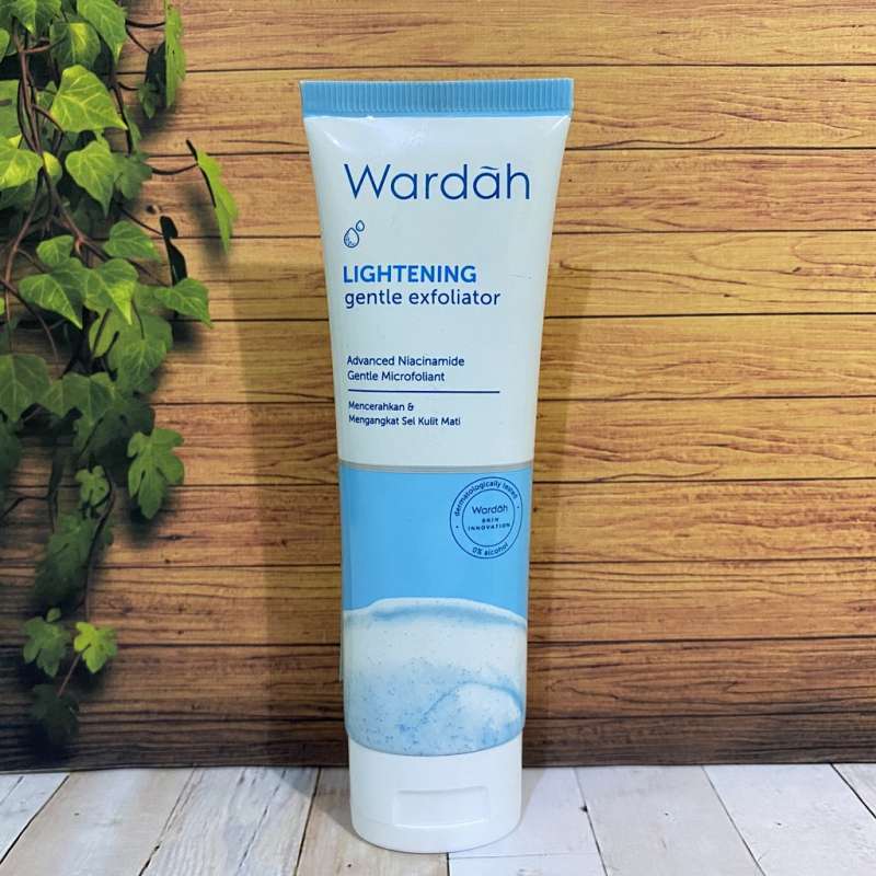 lightening gentle exfoliator
