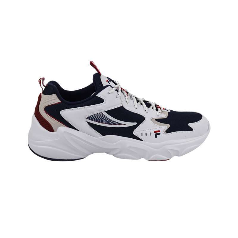 fila white navy
