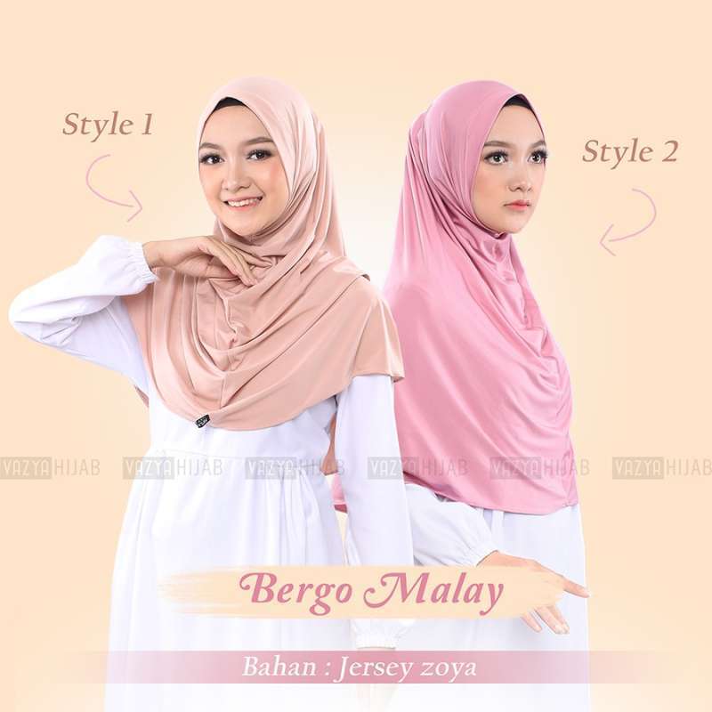 Promo Annaila Hijab Instan Bergo Malay 