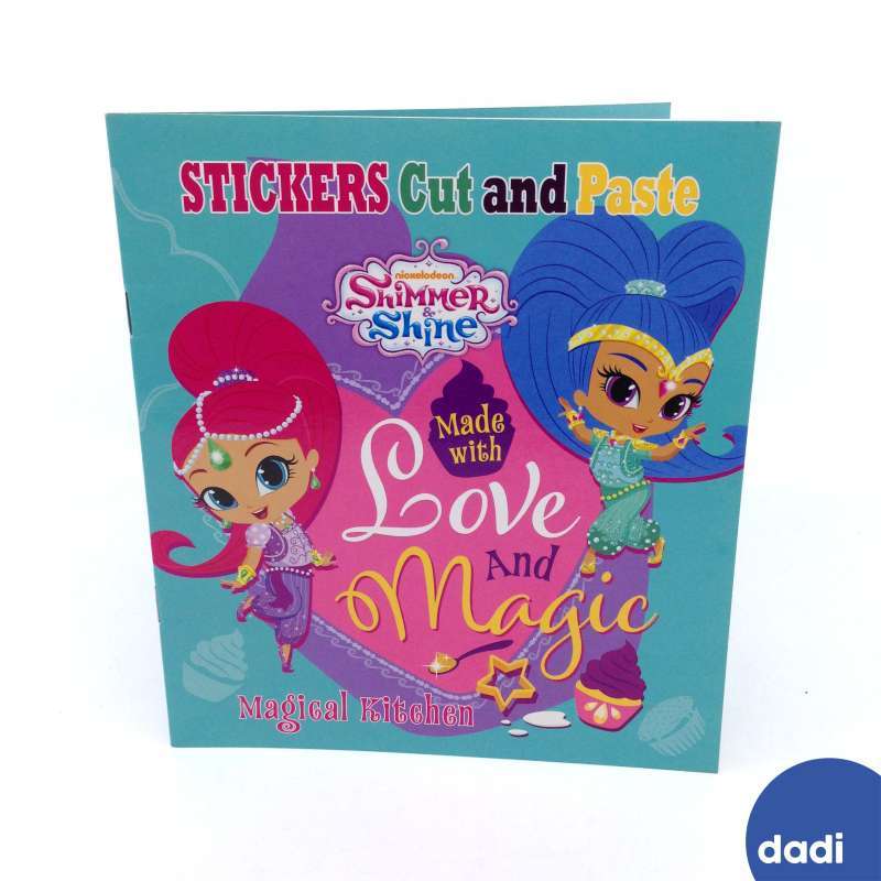 Jual Buku Mewarnai Anak Sticker Cut And Paste Shimmer And Shine Magic Coloring Book For Girls Online Maret 2021 Blibli