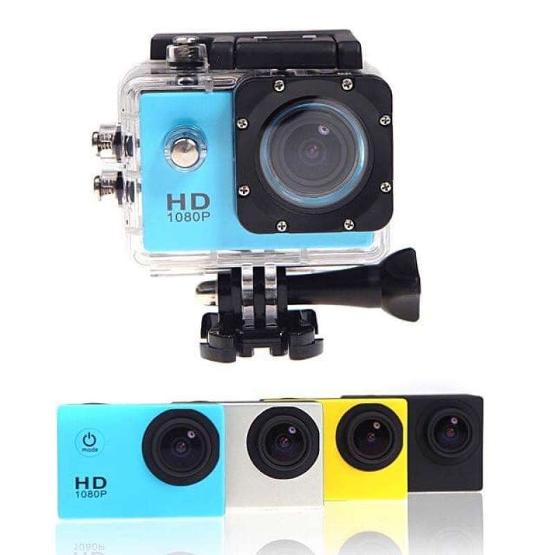 elite h7 action camera sports 16mp 4k color hd 1080p free tongsis