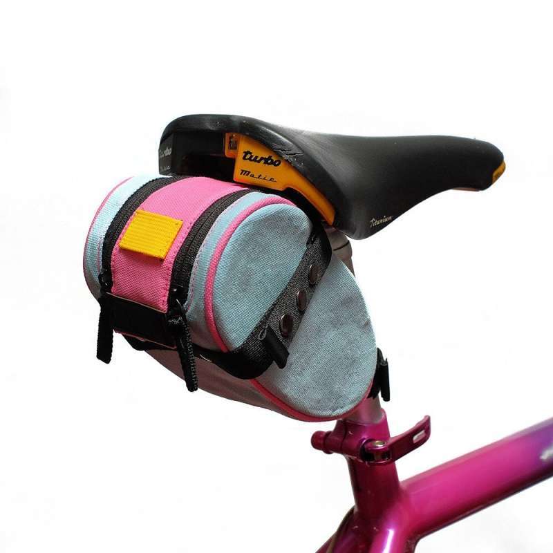 Vintage bike saddle bag clearance