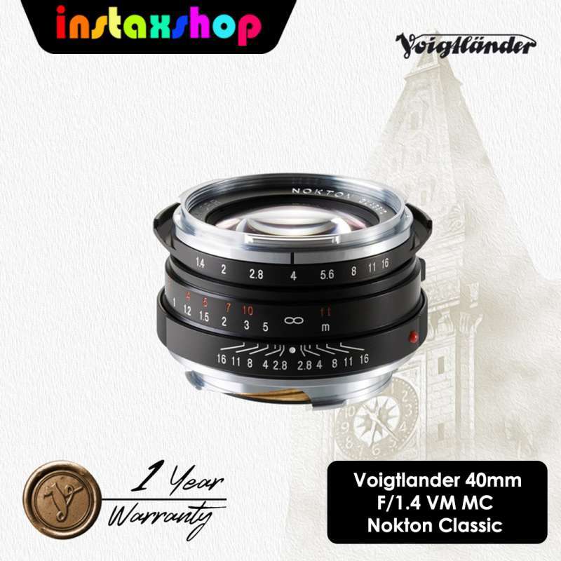 Jual Instaxshop Voigtlander Lens 40mm Mc Nokton For Leica M