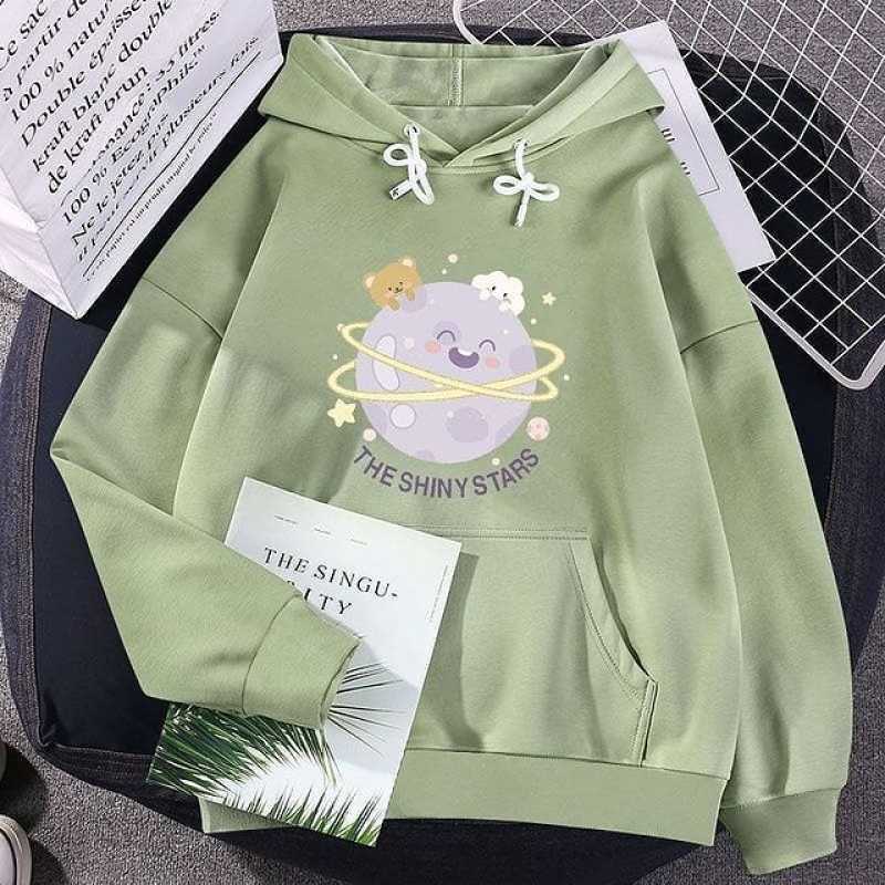 Jual SAJANGSHOP THE SHINY STARS HOODIE WANITA SWEATER HOODIE