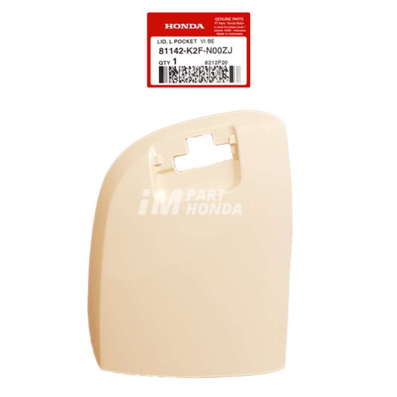 Jual AHM 81142-K2F-N00ZJ Lid L Pocket Tutup Charger Kiri Scoopy Fi