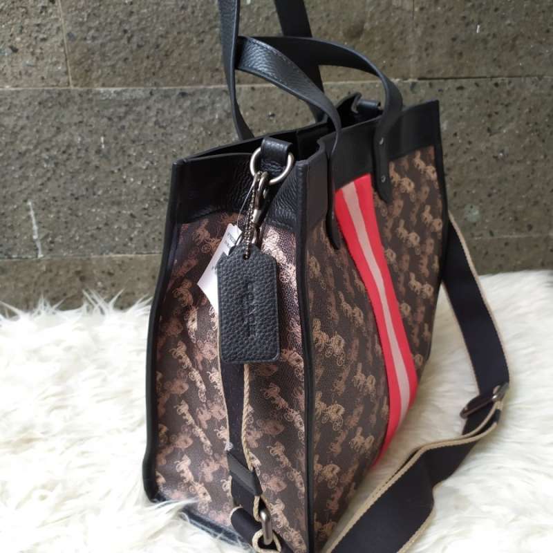 Coach varsity stripe 2025 bag