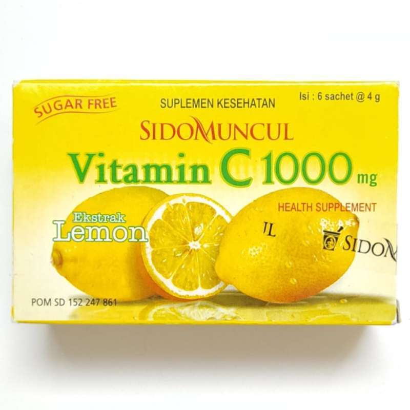 Jual Vitamin C 1000mg Dosis Tinggi Sidomuncul Terbaru Oktober 21 Harga Murah Kualitas Terjamin Blibli