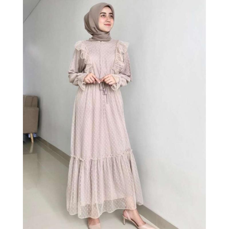 Jual Baju Gamis Pesta Wanita Muslim Gladia Dress Online April 2021 Blibli Desain gamis untuk orang gemuk foto. baju gamis pesta wanita muslim gladia dress