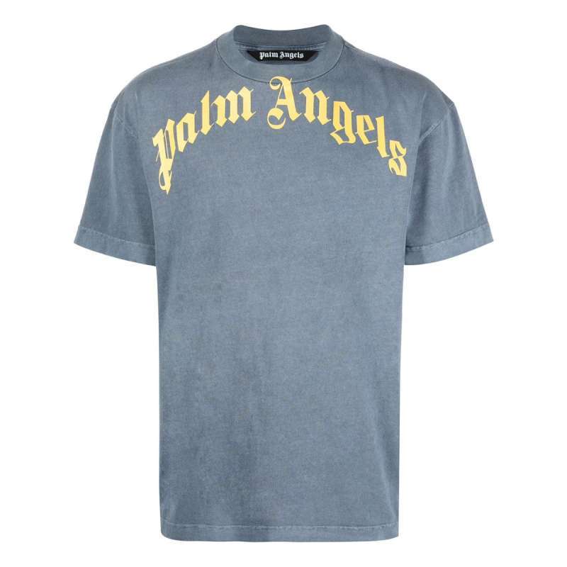 Palm Angels Vintage Wash Curved Logo 
