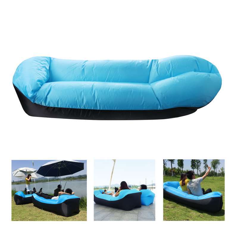 Promo Inflatable Lounger Air Chair Couch Hammock Lazy Sofa Sleep Bag di  Seller Homyl - China | Blibli