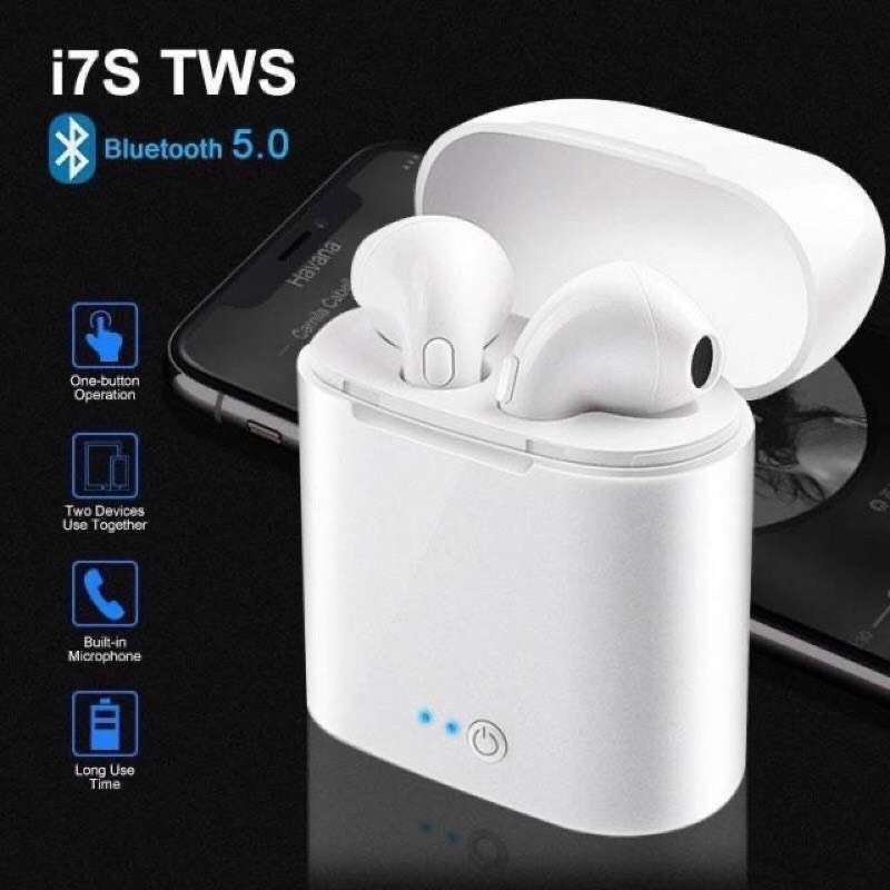 Harga headset bluetooth 2025 i7s tws original
