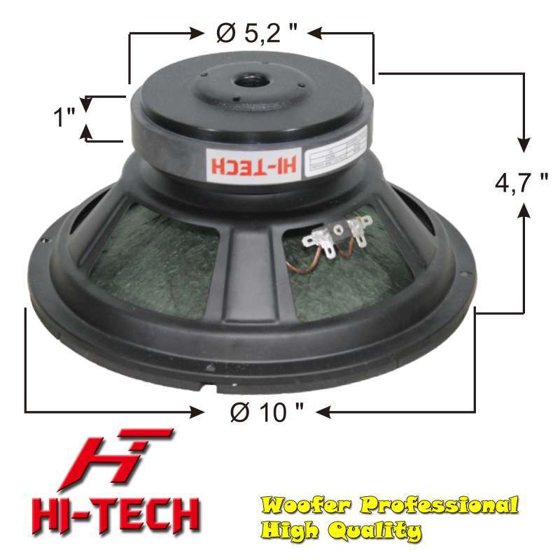Jual Woofer 10 In Pro (HTW10-Y102A 