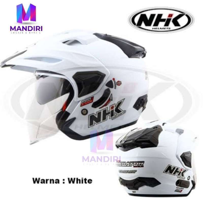 Jual Helm Nhk Predator Crypton White Terbaru Juli 21 Blibli