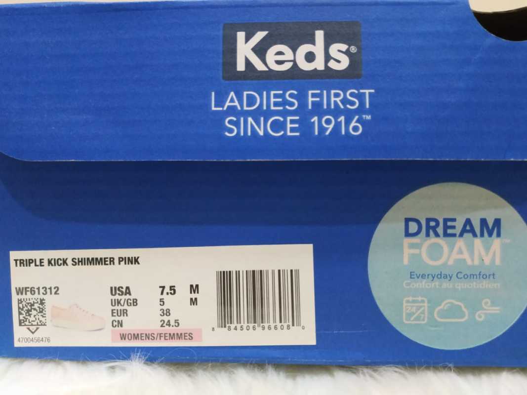 Keds triple discount kick shimmer pink