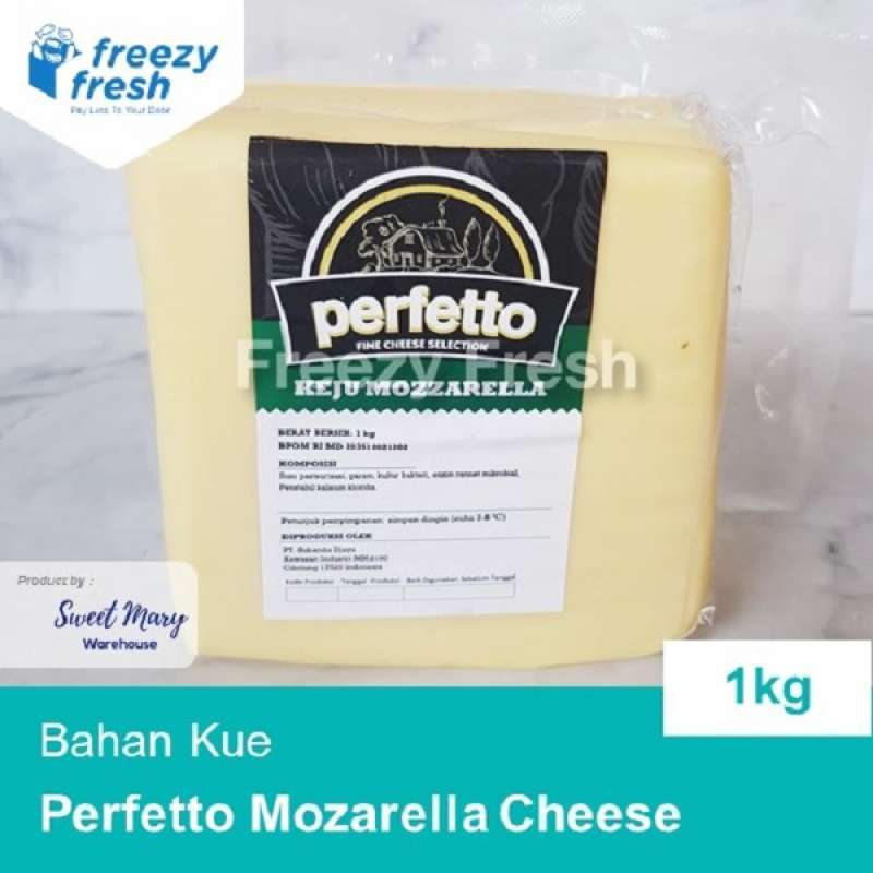 Keju Mozzarella Perfetto 1kg Mozarella Cheese Terbaru Agustus 2021 Harga Murah Kualitas Terjamin Blibli