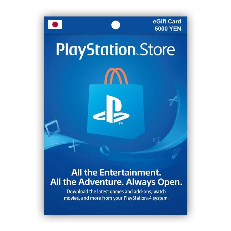 5000 yen online psn card
