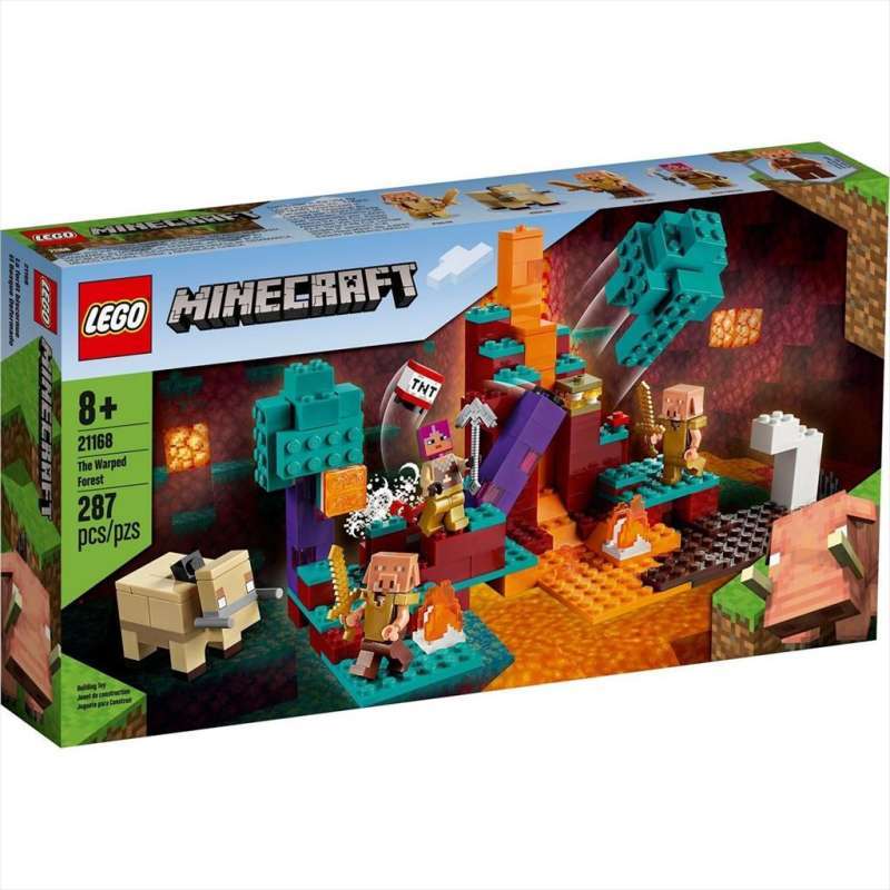 Lego Minecraft 21168 The Warped Forest Terbaru Agustus 2021 Harga Murah Kualitas Terjamin Blibli