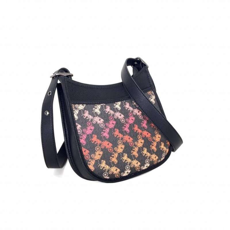 Emery crossbody 21 with horse and shop carriage print