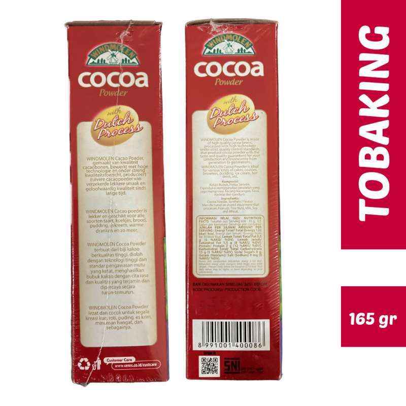 Windmolen Cocoa Powder 180gr Coklat Bubuk