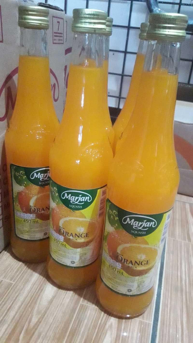 Jual Marjan Squash Orange Sirup Marjan Squash Jeruk 450ml Murah Mei 2021 