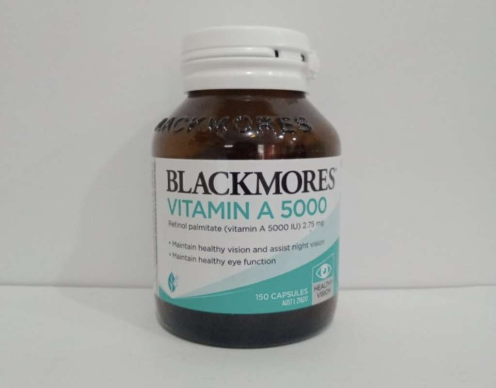 Blackmores Black Mores Vitamin A Vit A 5000iu 5000 Iu Isi 150 Terbaru Agustus 21 Harga Murah Kualitas Terjamin Blibli