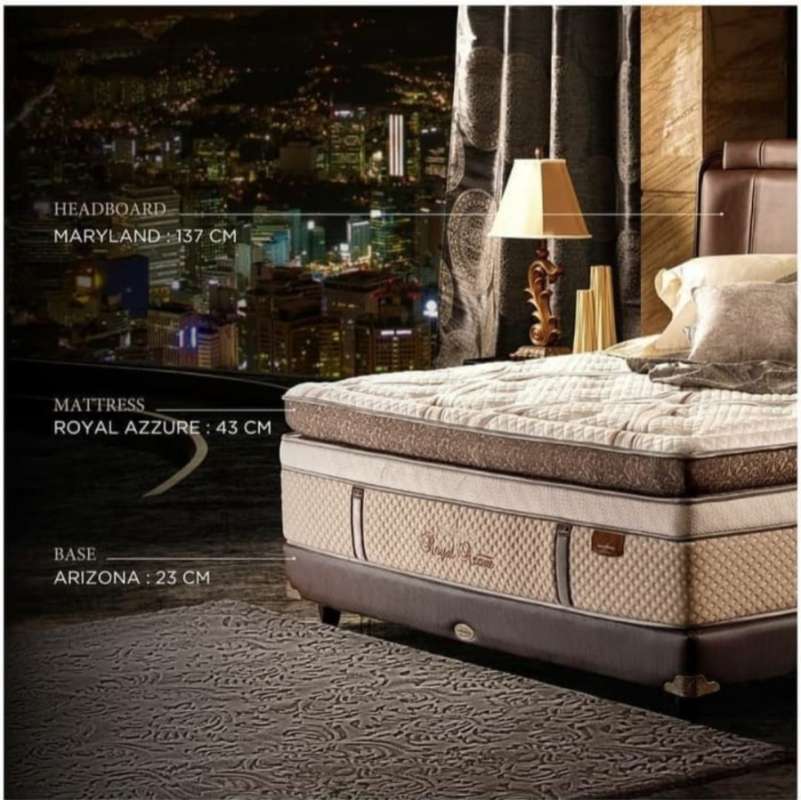 Jual Mattrees Kasur Lady Americana Royal Azzure Terbaru September 2021 Harga Murah Kualitas Terjamin Blibli