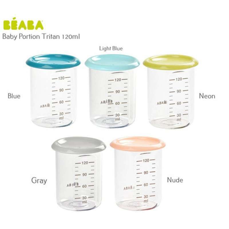 Promo Beaba Baby Portion Tritan Tempat Mpasi Bayi 120ml Color
