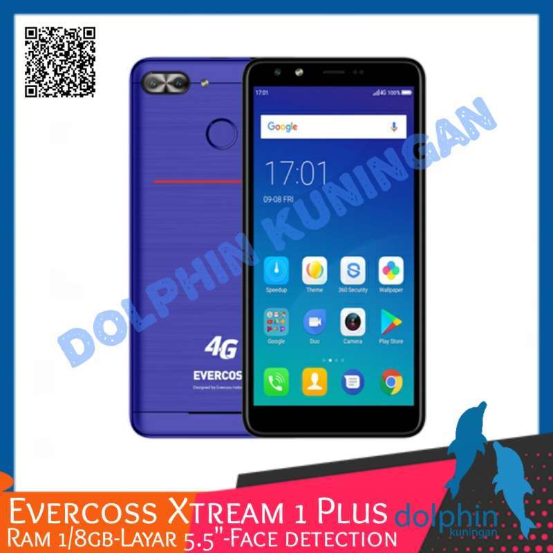 Jual Evercoss U6 Xl Xtream 1 Plus Smartphone Black 8gb 1gb Garansi Resmi Murah Mei 2021 Blibli