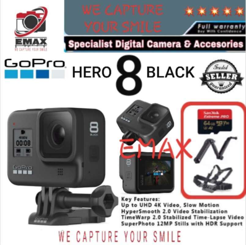 GoPro HERO8 Black （Gopro HERO8 Black ゴープロ ヒーローエイト  