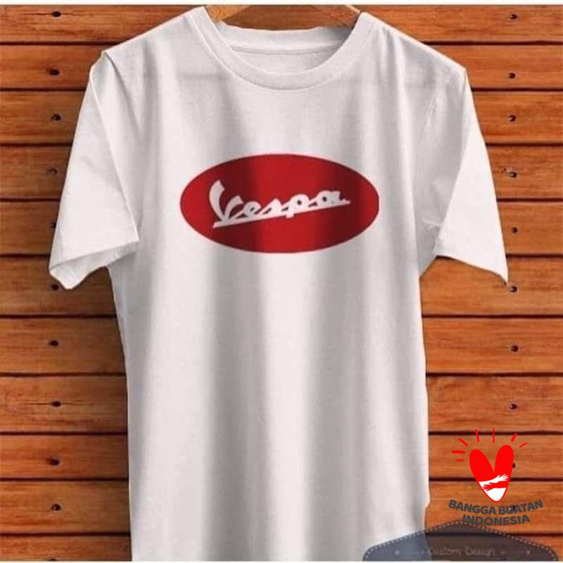 Jual Kaos Vespa Baju Tshirt Merah Scoopy Distro Otomotif Murah Mei 2021 Blibli
