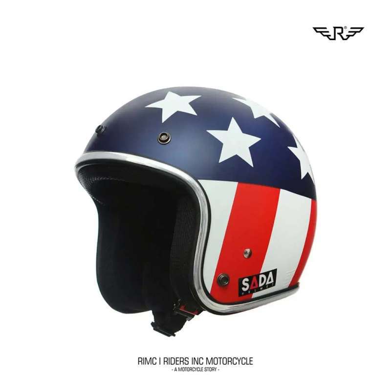 HELM VESPA SCOOTER KLASIK HELMET RETRO 