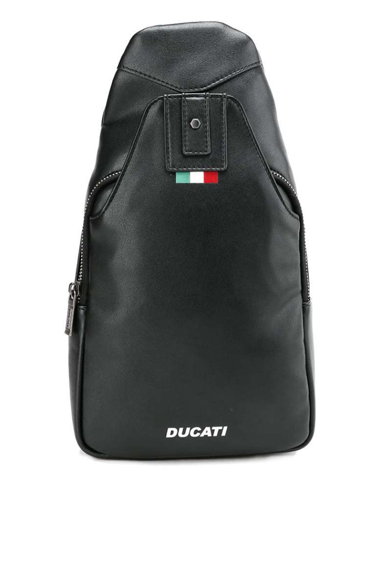 Promo Ducati Tas Selempang Pria Kulit 