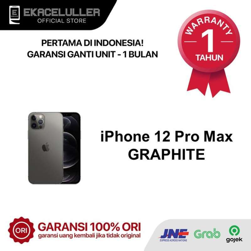 Jual Apple Iphone 12 Pro Max 256gb Smartphone Garansi Ibox Graphite Online April 2021 