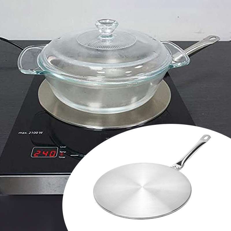 Induction Adapter Plate Induction Plate Converter GAS Electric Cooker Plate Cooking Induction Plate, Size: 34.5x19.5cm