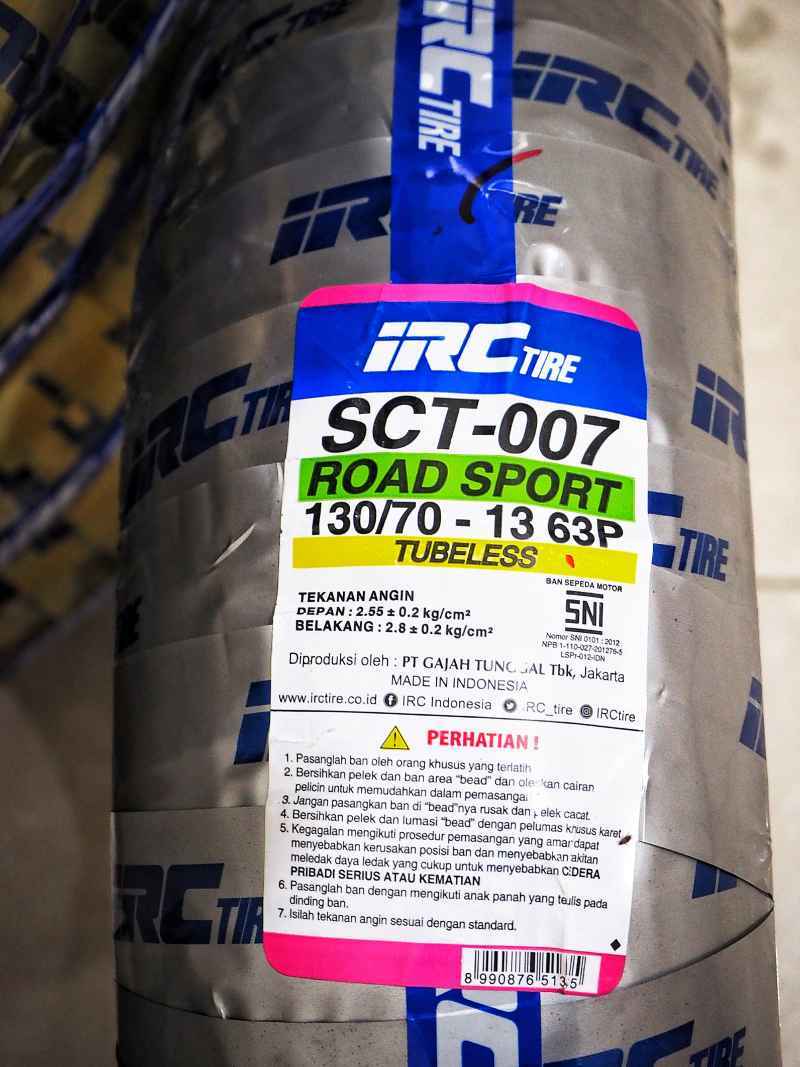 拓 PCX IRC SCT-007 130/70-13サマータイヤ❗️❗️ 拓 PCX IRC SCT-007 130/70-13サマータイヤ❗️❗️ 2021年PCX IRC SCT