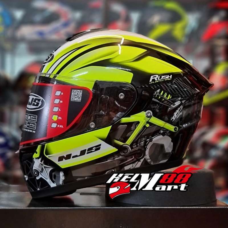 Jual NJS ZX-1 RUSH Helm Fullface Helm 