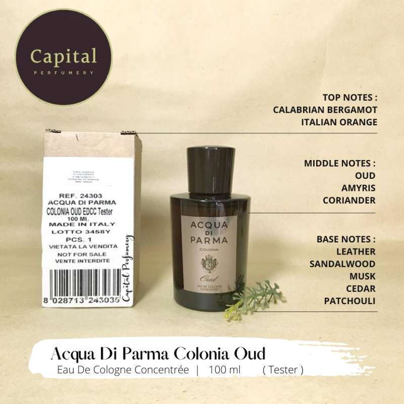 Acqua di sales parma oud tester