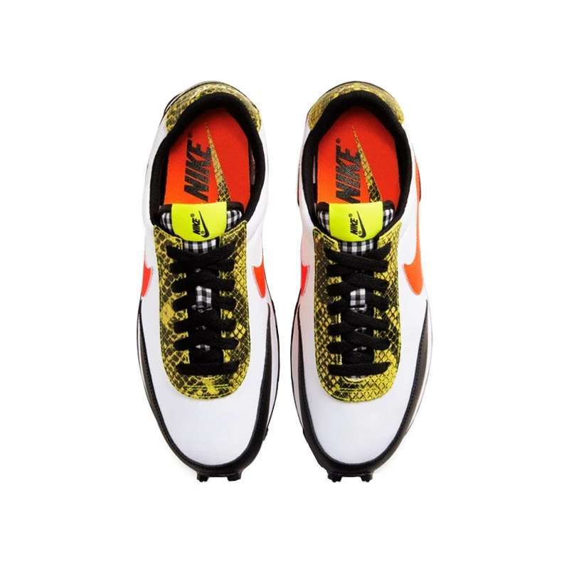 orange yellow and black nikes