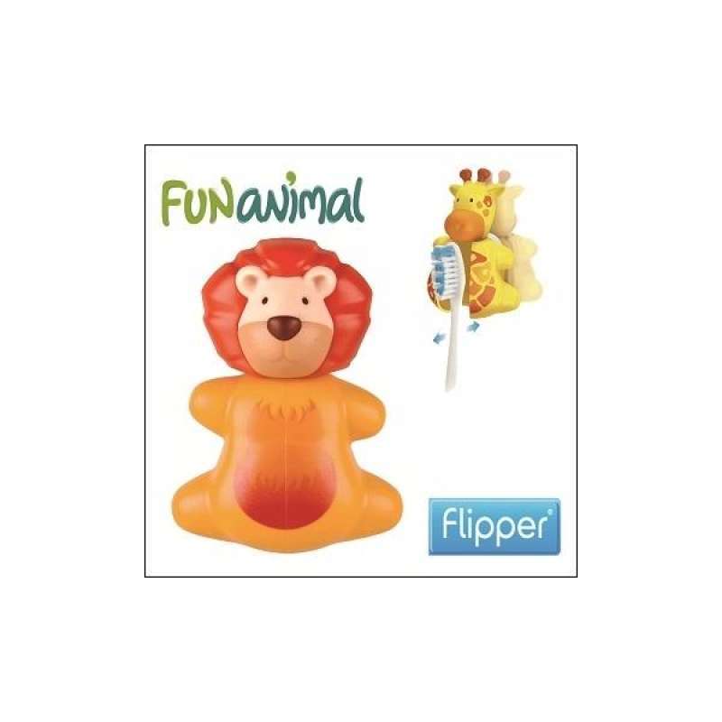 Jual (FLIPPER)Fun Animal patent toothbrush holder _ Lions di Seller  PChomeSEA Official Store - Taiwan | Blibli