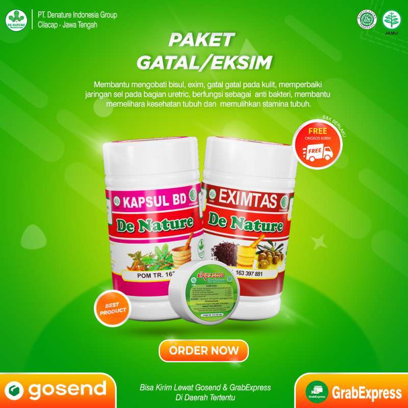Promo Kapsul Salep Herbal Obat Exim Eksim Kurap Kadas Kudis Scabies Gudig Gatal Psoriasis Alergi Kulit Iritasi Kulit Penyakit Kulit Lainnya Di Seller Mellyherbaldenature Kota Jakarta Barat Dki