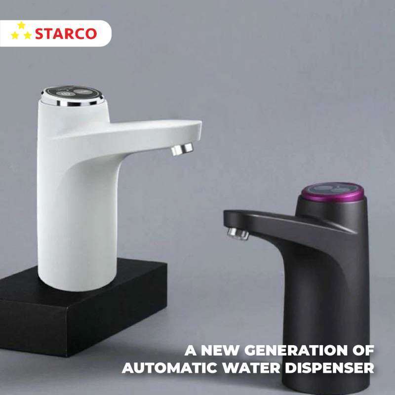 Jual Starco Pompa Air Galon Elektrik Dispenser Otomatis Rechargeable USB J3  di Seller Esi_Shop - Indonesia | Blibli