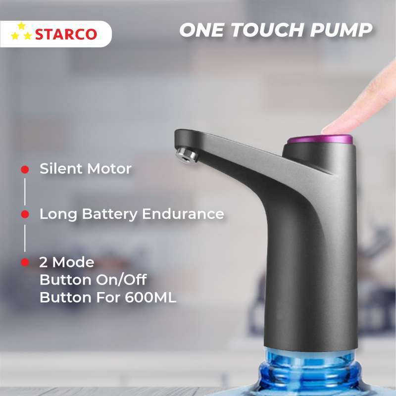 Jual Starco Pompa Air Galon Elektrik Dispenser Otomatis Rechargeable USB J3  di Seller Esi_Shop - Indonesia | Blibli