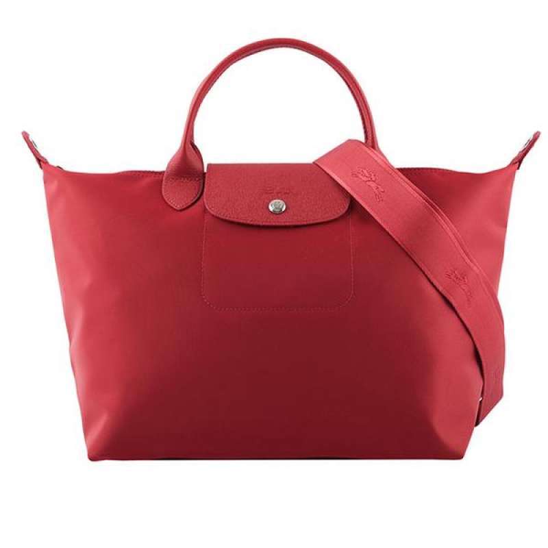 longchamp le pliage maroon