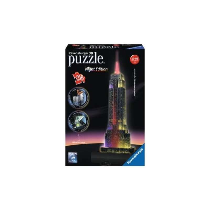 Night-3D three-dimensional puzzle piece 